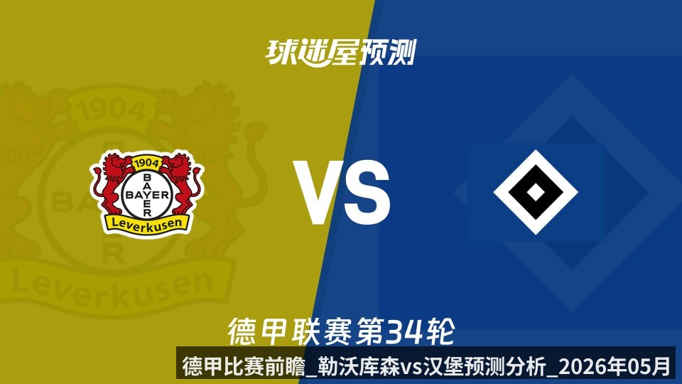 德甲比赛前瞻_勒沃库森vs汉堡预测分析_2026年05月16日_